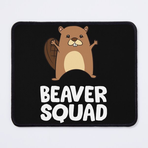 Item preview, Beaver Squad Cute Cartoon Poster Design Today Graphic designed and sold by JohnCarmichael.