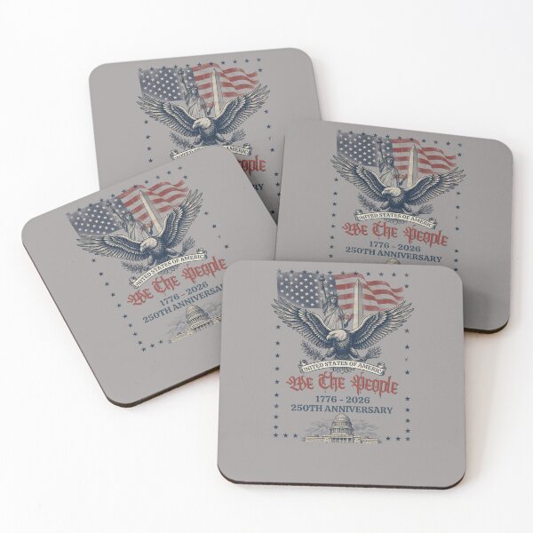 Item preview, "We the People - 250th Anniversary 1776-2026" or "America Semiquincentennial Eagle Poster" designed and sold by laughingshirts.