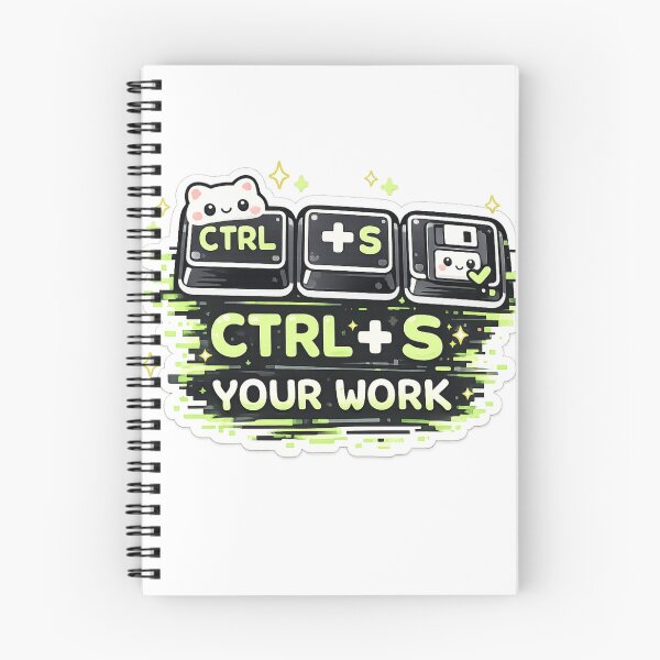 Item preview, Ctrl + S Your Work Programmer designed and sold by Crybyte Studio.