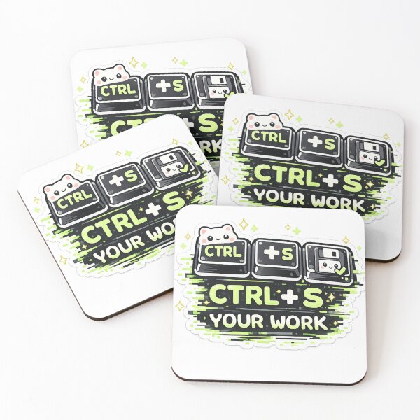 Item preview, Ctrl + S Your Work Programmer designed and sold by Crybyte Studio.
