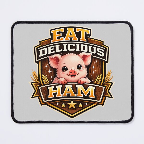 Item preview, Eat Delicious Ham designed and sold by pUNKnown.