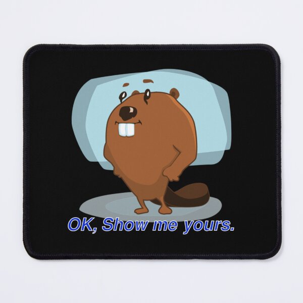 Item preview, Beaver Believer Cartoon Mascot Poster Design Today Graphic designed and sold by JohnCarmichael.