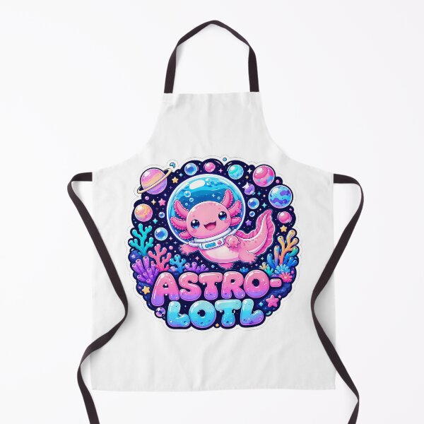 Item preview, Astro-Lotl Space Axolotl Kawaii Cosmic Creature designed and sold by chattsuede.
