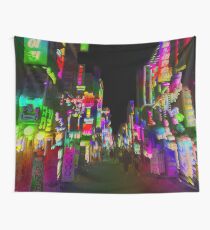 acid trip night Wall Tapestry
