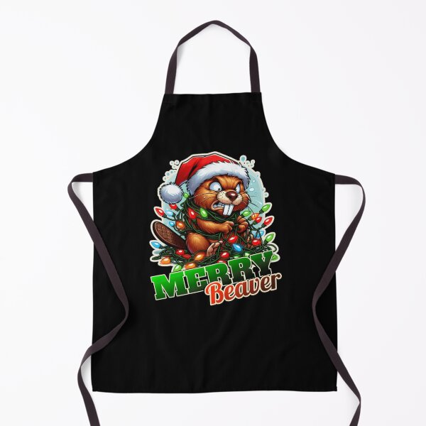 Item preview, Beaver Christmas Lights Holiday Poster Design Today Graphic designed and sold by JohnCarmichael.