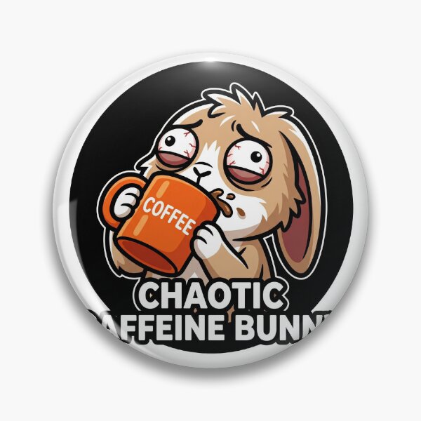 Item preview, Chaotic Caffeine Bunny Bunny designed and sold by luiz1213.