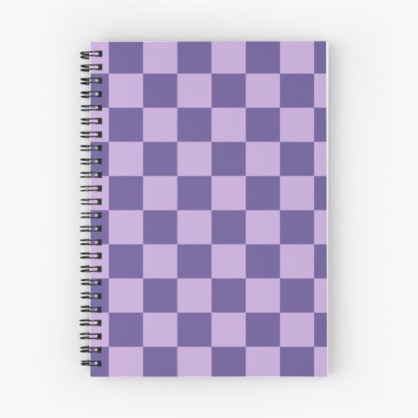 Item preview, Violet checkered seamless pattern designed and sold by Mint + Midnight.