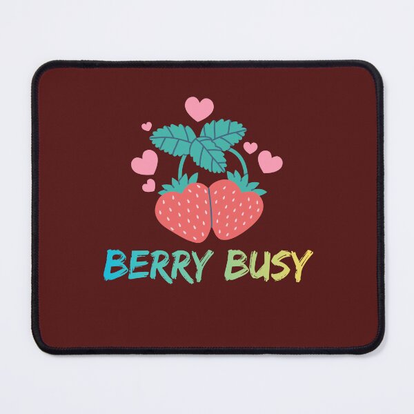 Item preview, Playfully busy strawberries full of charm designed and sold by LEEVISWA.