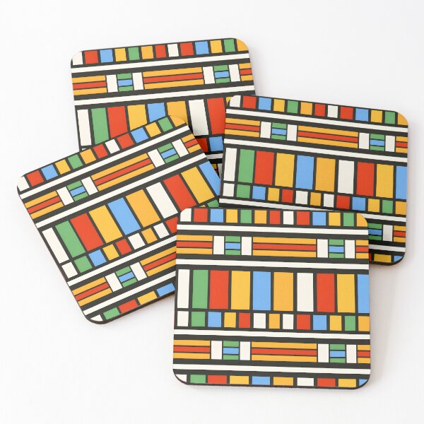Item preview, Bold Tribal Stripe Pattern – Retro Geometric African Inspired Abstract Design designed and sold by WheresMyMojo.