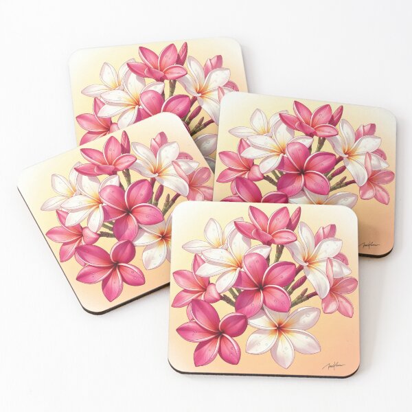 Item preview, Frangipanis designed and sold by Kirrindy Designs.