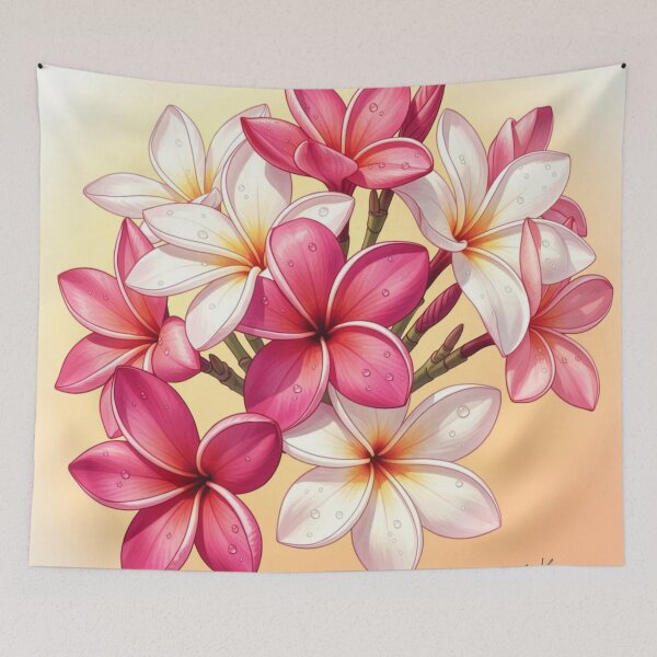 Item preview, Frangipanis designed and sold by Kirrindy Designs.