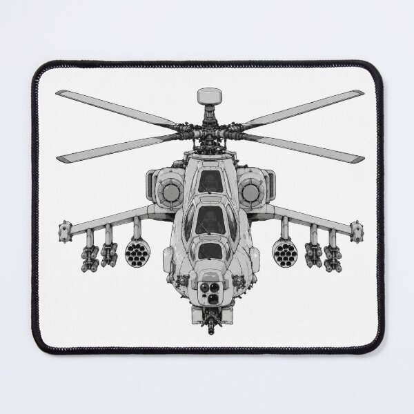 Item preview, Gunship Tactical Attack Helicopter Illustration designed and sold by Combat Skies.