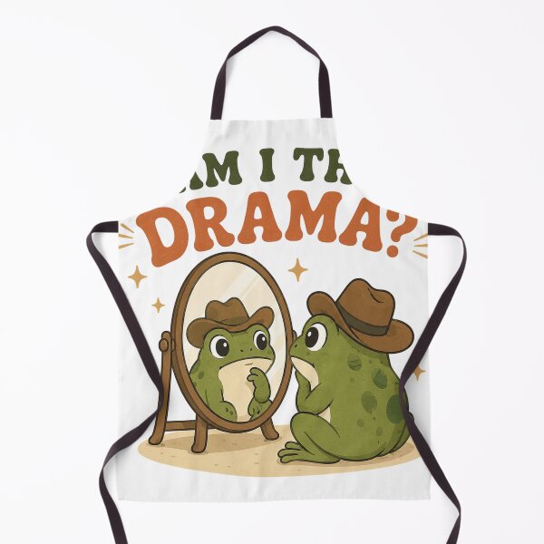 Artikelvorschau, Frosch-Drama-Spiegel – Lustiges Geschenk entworfen und verkauft von MinahanSee.