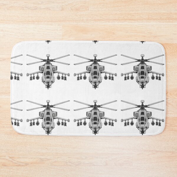 Item preview, Gunship Tactical Attack Helicopter Illustration designed and sold by Combat Skies.
