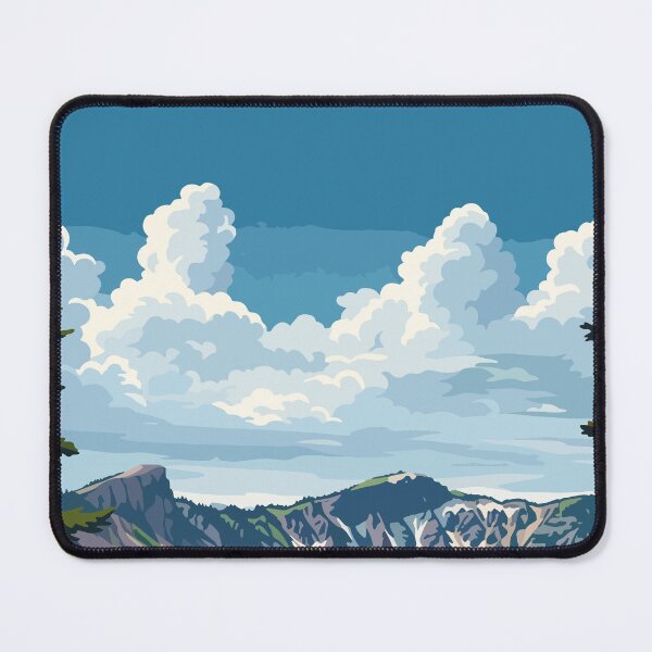 Item preview, Crater Lake National Park USA Travel Vintage designed and sold by RareDeerArt.