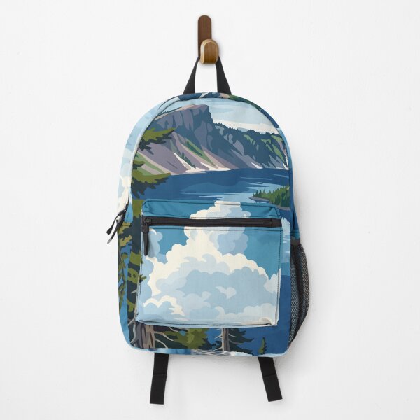 Item preview, Crater Lake National Park USA Travel Vintage designed and sold by RareDeerArt.