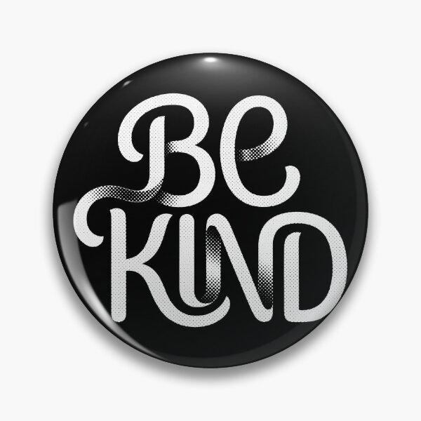 Item preview, Uplifting Positive Vibe Be Kind Typographic Accent designed and sold by EdvvinStudios.