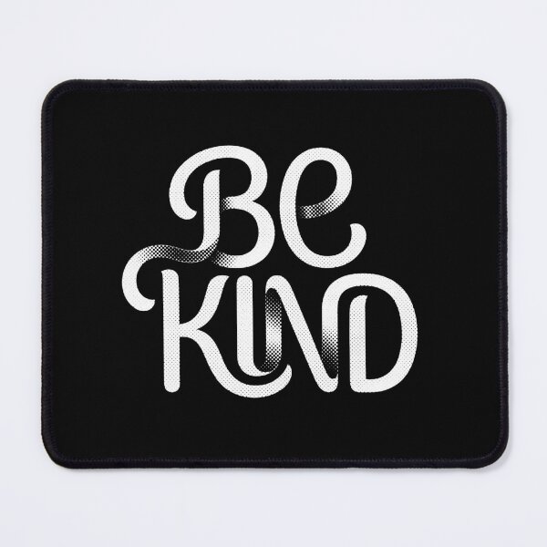 Item preview, Uplifting Positive Vibe Be Kind Typographic Accent designed and sold by EdvvinStudios.