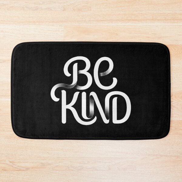 Item preview, Uplifting Positive Vibe Be Kind Typographic Accent designed and sold by EdvvinStudios.