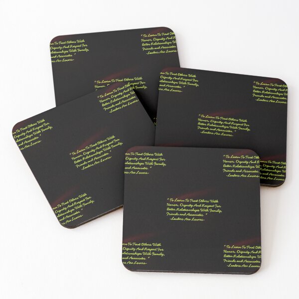 Item preview, Leaders Are Lovers Quote designed and sold by *Wade Center.
