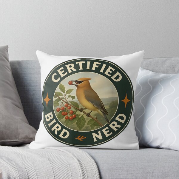 Item preview, Certified Bird Nerd Badge designed and sold by SaryaSmyth19.