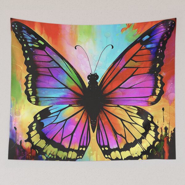 Item preview, Rainbow Butterfly designed and sold by ViaARTfactory.