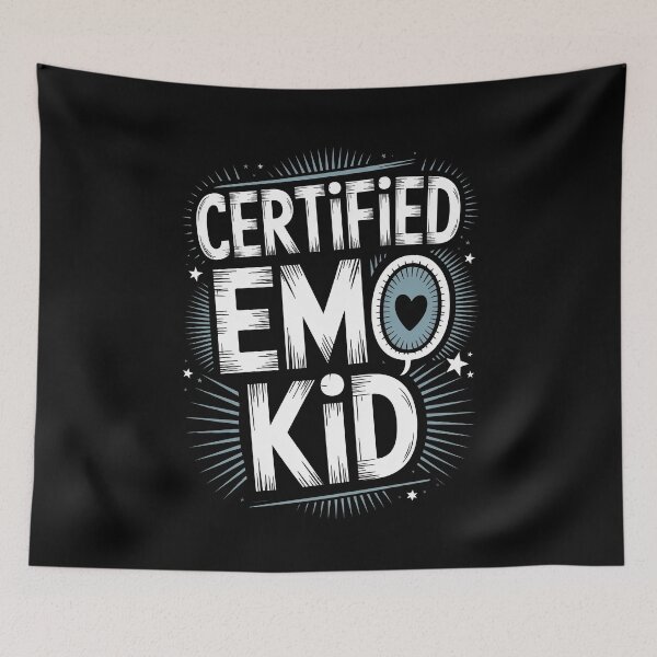 Item preview, Certified Emo Kid Emo Gift for Emo Teen Emo Aesthetic Lover designed and sold by Say It With Ink.