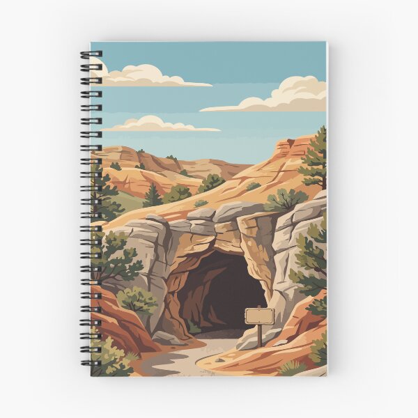 Item preview, Wind Cave National Park USA Travel Vintage designed and sold by RareDeerArt.