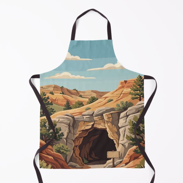 Item preview, Wind Cave National Park USA Travel Vintage designed and sold by RareDeerArt.