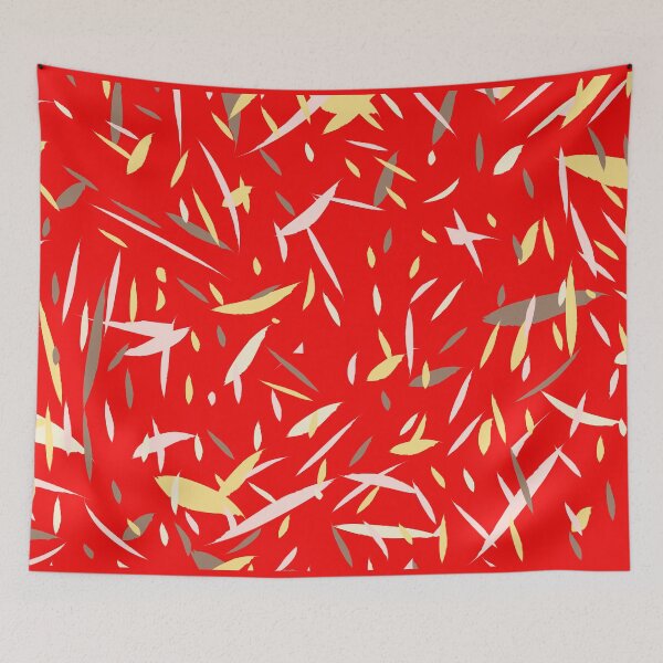 Item preview, Abstract illustration with multi-colored brushstroke patterns designed and sold by wonghong.