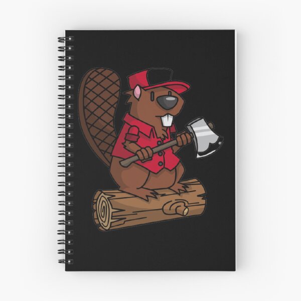 Item preview, Beaver Rocker Red Cartoon Poster Design Today Graphic designed and sold by JohnCarmichael.