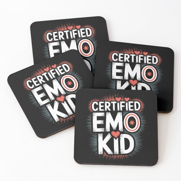 Item preview, Certified Emo Kid Emo Music Fan Gift Emo Teen Emo Era designed and sold by Say It With Ink.