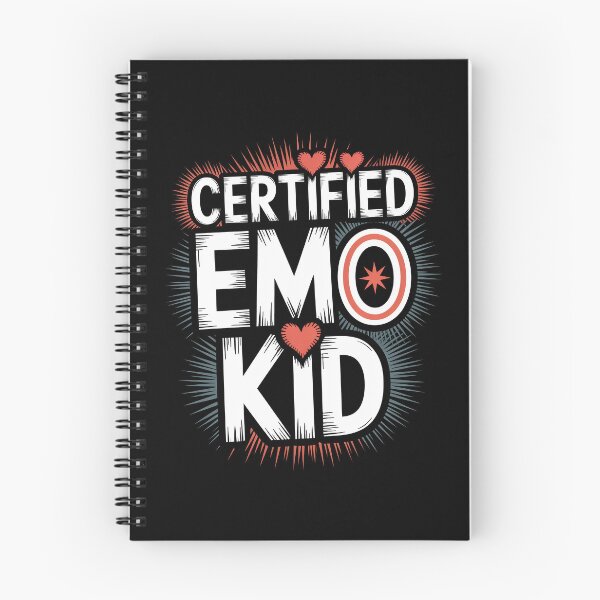 Item preview, Certified Emo Kid Emo Music Fan Gift Emo Teen Emo Era designed and sold by Say It With Ink.