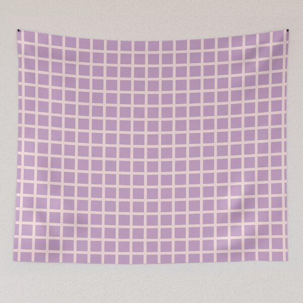 Item preview, Lilac & misty rose grid designed and sold by Mint + Midnight.