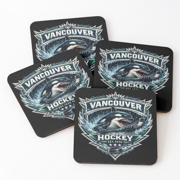 Item preview, Vancouver Hockey Orca Crest | Pacific Northwest Hockey Design designed and sold by TKOprintdesigns.