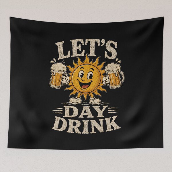 Item preview, Lets Day Drink designed and sold by zoes-ink.