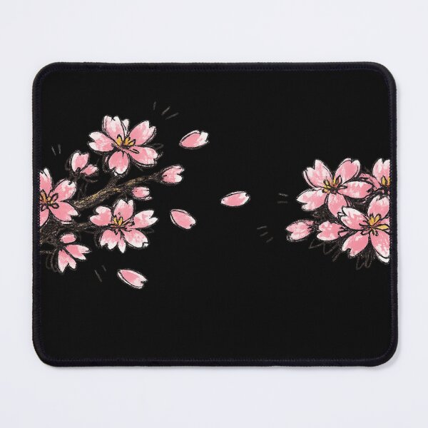 Item preview, Japanese Scribble Sakura Blossom Branch Illustration designed and sold by optimusprime39.