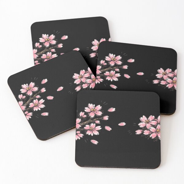 Item preview, Japanese Scribble Sakura Blossom Branch Illustration designed and sold by optimusprime39.