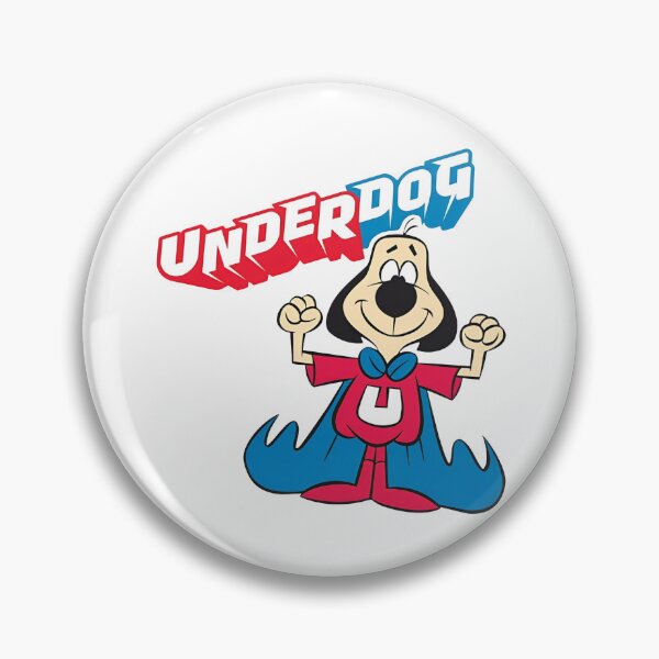Item preview, Retro Underdog Cartoon Superhero Dog designed and sold by Moonpaw-Whimsy.