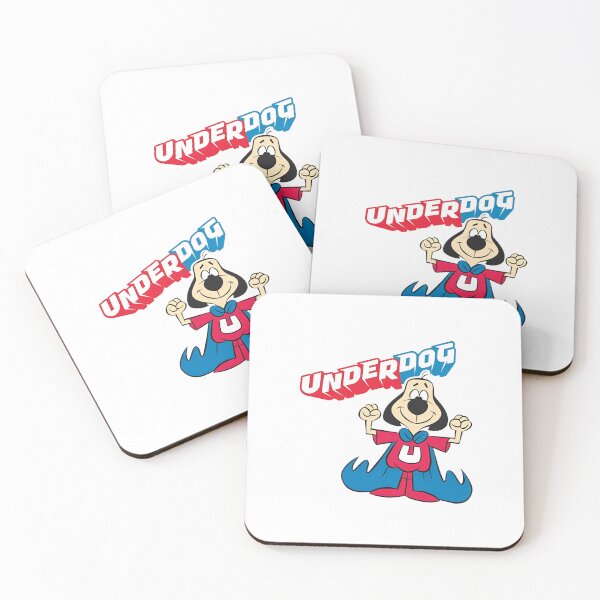 Item preview, Retro Underdog Cartoon Superhero Dog designed and sold by Moonpaw-Whimsy.