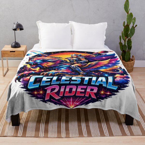 Item preview, Cosmic Galactic Warrior Retro Synthwave Style designed and sold by JonelleTshirts.