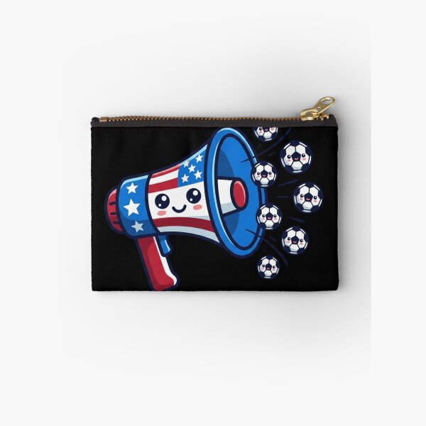 Item preview, Kawaii USA Megaphone Soccer Fan Graphic designed and sold by M.Store.
