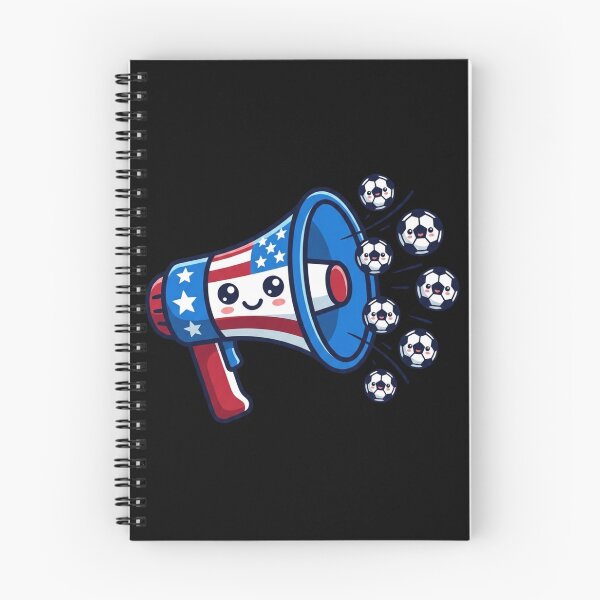 Item preview, Kawaii USA Megaphone Soccer Fan Graphic designed and sold by M.Store.