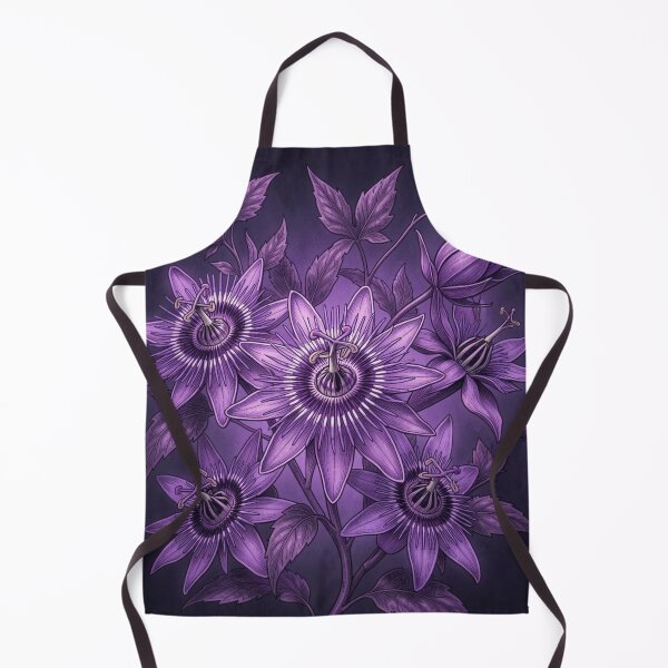 Item preview, Purple Passion Flowers designed and sold by Kirrindy Designs.