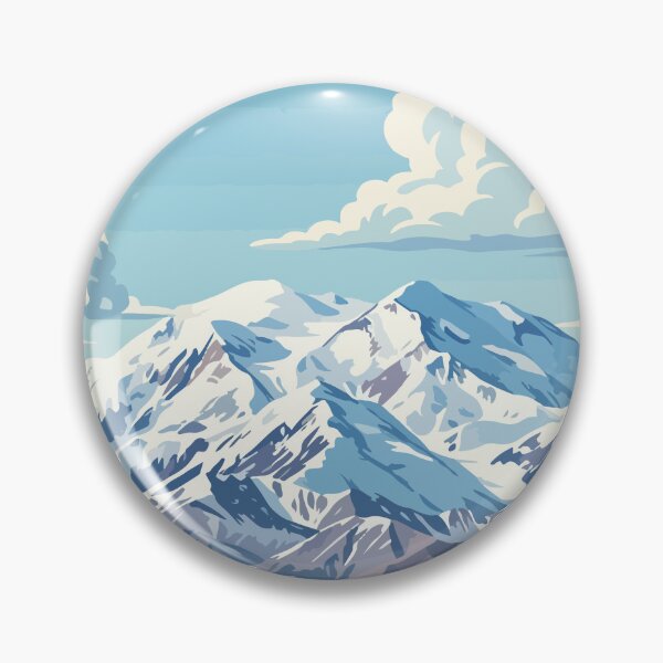 Item preview, Denali National Park USA Travel Vintage designed and sold by RareDeerArt.