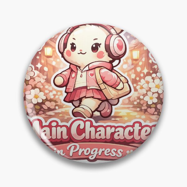 Item preview, Confident Bunny Sticker Kawaii Main Character Aesthetic for Gen Z & Self Confidence designed and sold by CutePrintCorner.