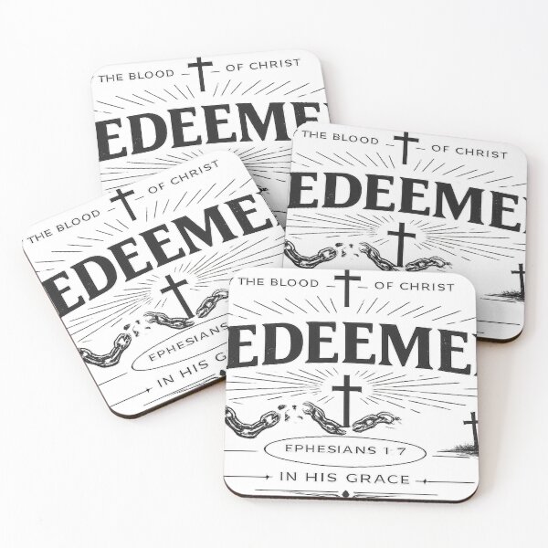 Item preview, Redeemed Christian Streetwear Shirt | Ephesians 1:7 Minimalist Faith Design designed and sold by Ermicioi.