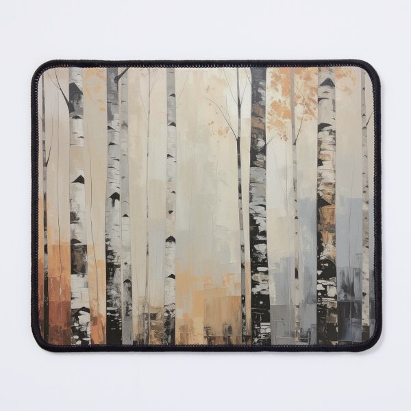 Item preview, Mosaic Birch Trees designed and sold by WeaveSphere.