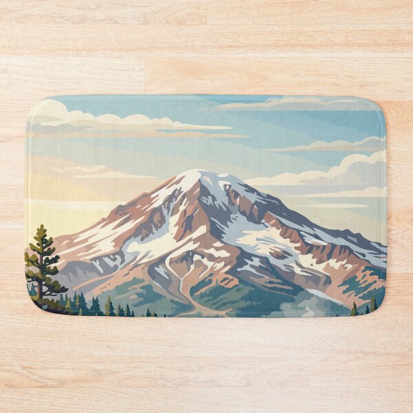 Item preview, Lassen Volcanic National Park USA Travel Vintage designed and sold by RareDeerArt.