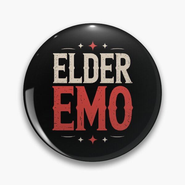 Item preview, Elder Emo Funny Emo Gift for Emo Adults Emo Nostalgia Lover designed and sold by Say It With Ink.